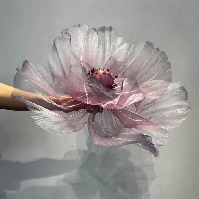 Grands fleurs artificielles en soie