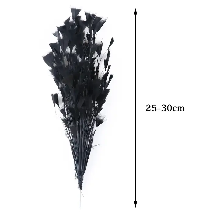 Fleurs de plumes de dinde de haute qualité 25-30CM pour la maison