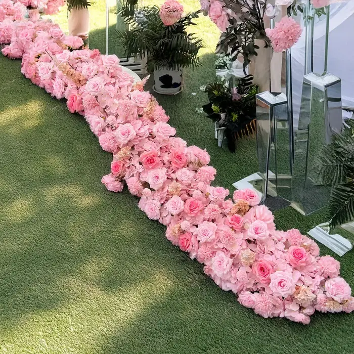 Arrangement de roses artificielles de 2M