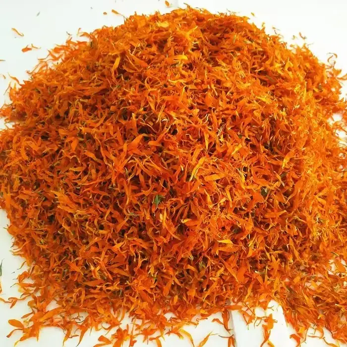 Pétalon de fleur de calendule séché de qualité 100%