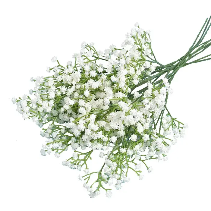 Bouquet de fleurs artificielles en plastique