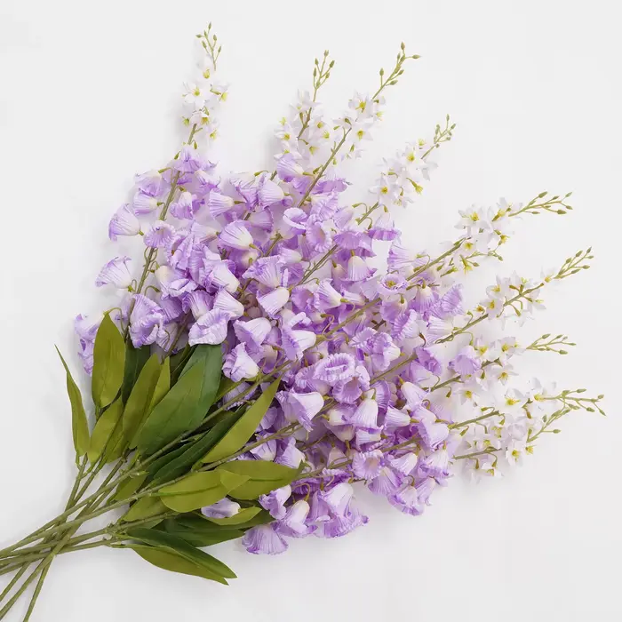 CHUXIN C9991 Fleur artificielle de clochettes violettes