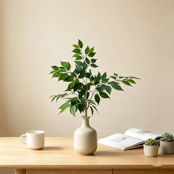 Arbre artificiel Ficus Banyan de 70-190 cm, plante artificielle haute, ornement végétal artificiel pour la maison, le jardin, le magasin, le balcon, le salon, décoration