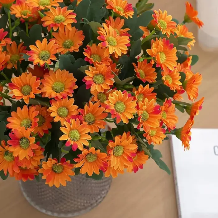 Fleurs artificielles, fleurs de camomille