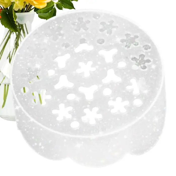 Grille de composition florale en silicone