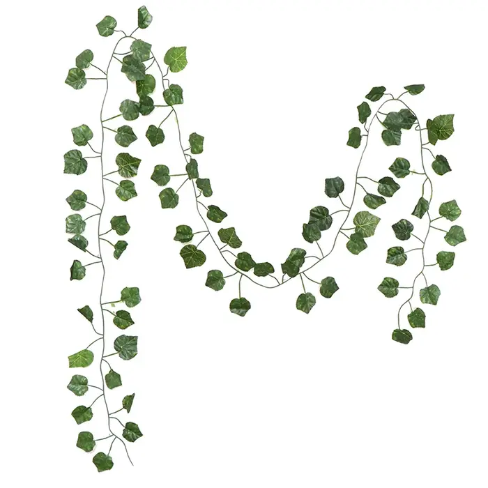 Guirxiété de Cuir oral elu Artificiel Vert, Plantes Feuilles de Vigne, Bricolage pour la Maison, Déc