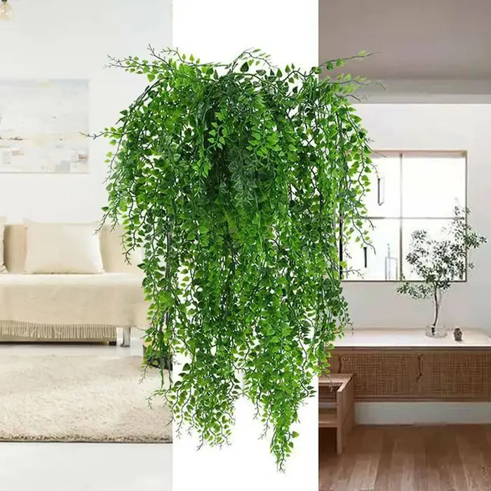 Plante artificielle persane feuilles de fougère vignes tenture murale balcon chambre maison jardin décoration