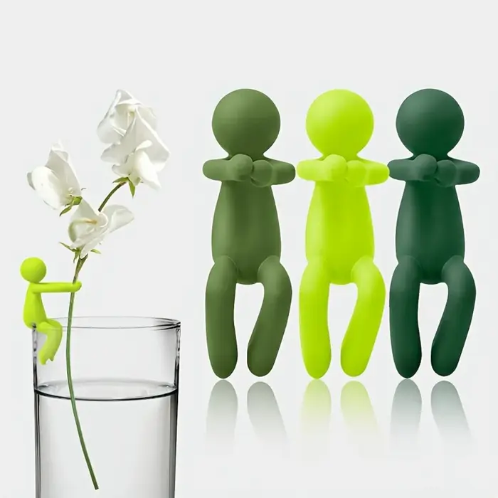 Support pour plantes coloré à 3 niveaux