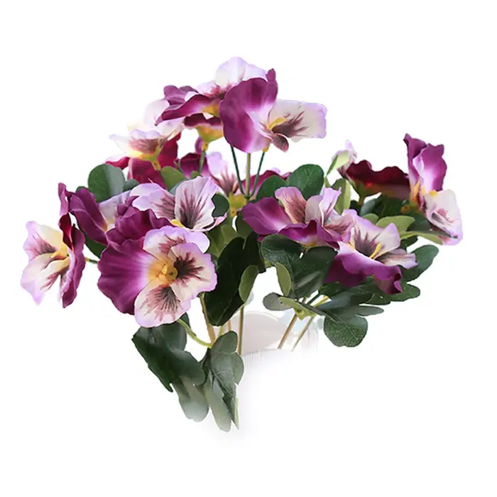 Fleurs artificielles de pensée