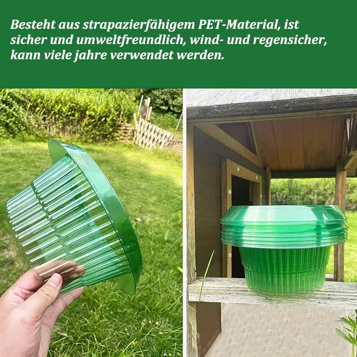 Anneaux de Protection des limaces pour plantes, jardinière verte, Pot de fleur, escargot, légumes, c