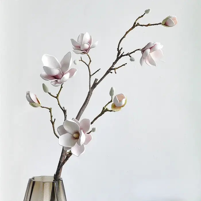 Fleurs artificielles de 95CM de style Zen chinois pour la décoration de la maison et du mariage