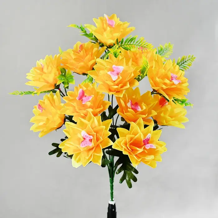 Bouquet de fleurs artificielles
