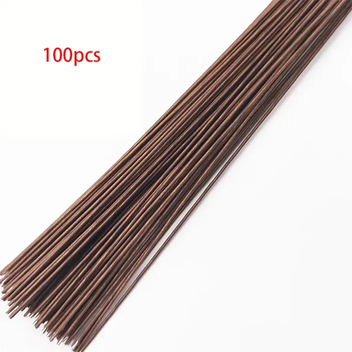 100 pièces fil floral calibre 26 artisanat fleuriste fil