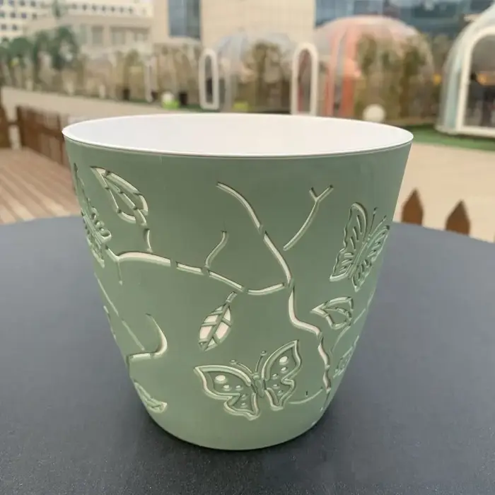 Pot de fleurs en Relief papillon de dessin animé 3D