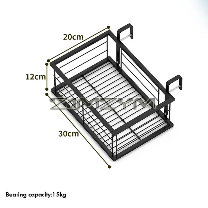 Mir de rangement pour pots de fleurs T1, supports de Cisco, étagère de jardinière de rail de balcon,