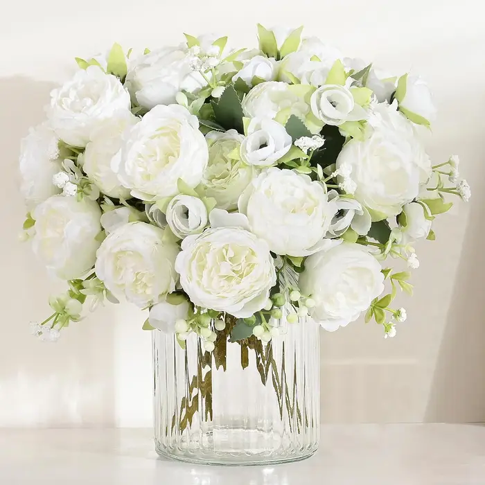 Fleur artificielle pivoine
