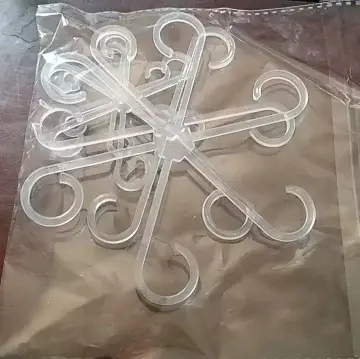 Ensemble de 4 clips de support de tige de plante, fixateur de Support en bambou à dos de tortue pour