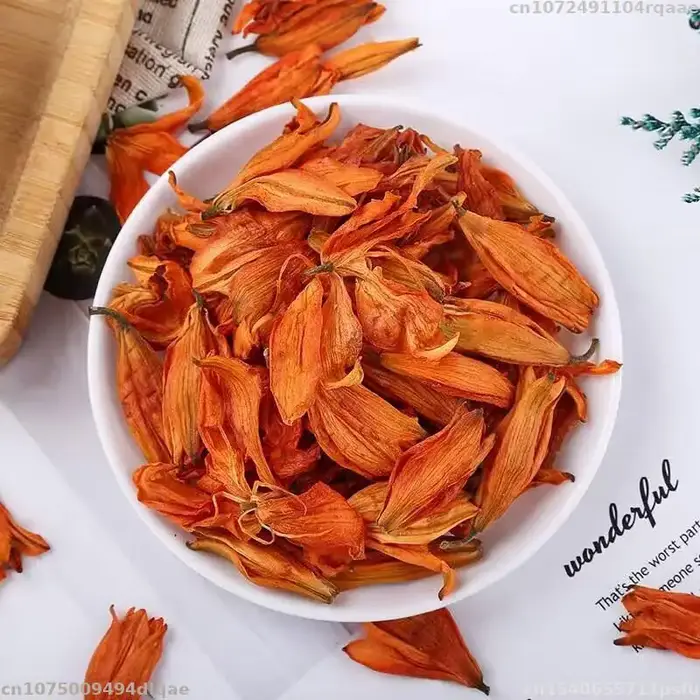 Bai He – fleur séchée de lys 100% de haute qualité