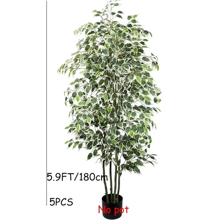 Grand arbre artificiel Ficus de 3 à 6 pieds