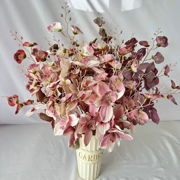 Bouquet de fleurs d'orchidée rose
