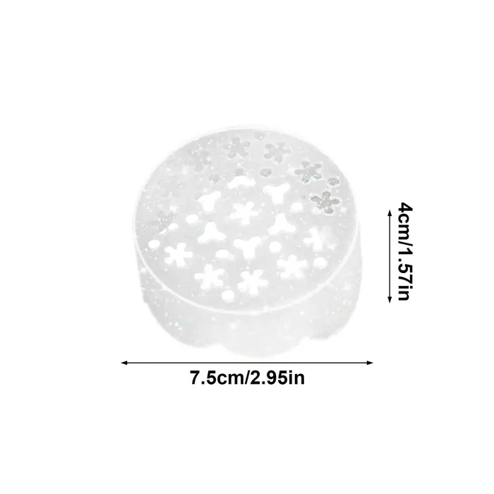 Support de fleurs en silicone en spirale pour arrangement floral