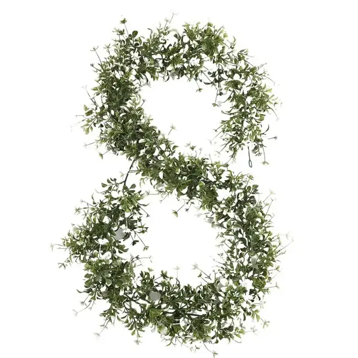 Plantes artificielles de 178CM, vignes, feuilles vertes, guirlande murale suspendue, accessoires de 