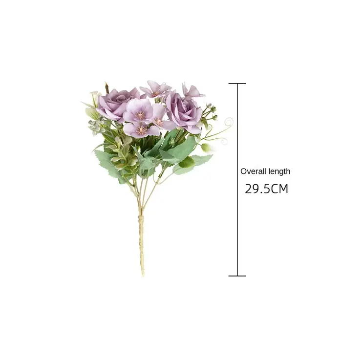 Bouquet de roses artificielles