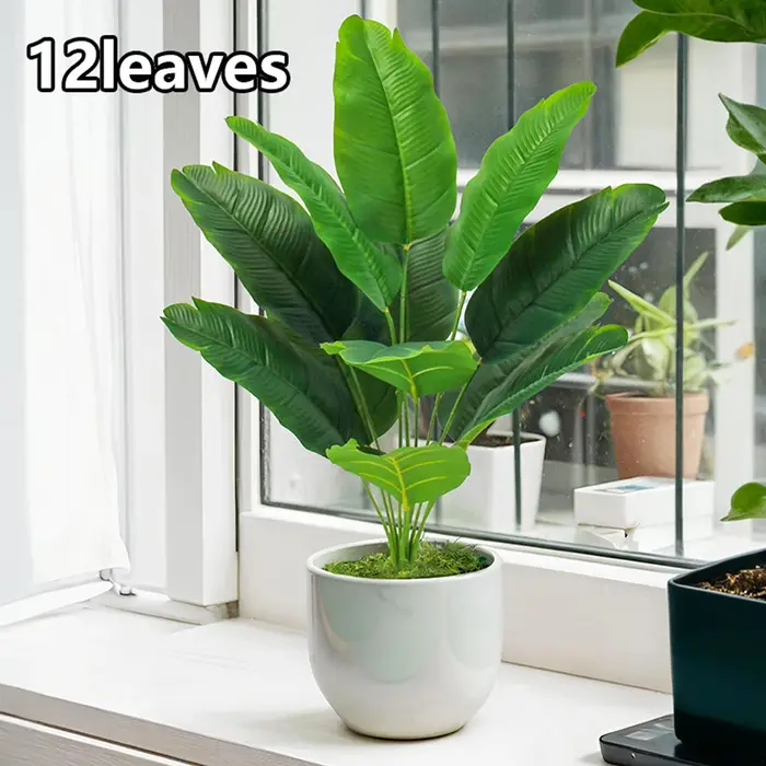 Plantes artificielles d'oiseau du paradis