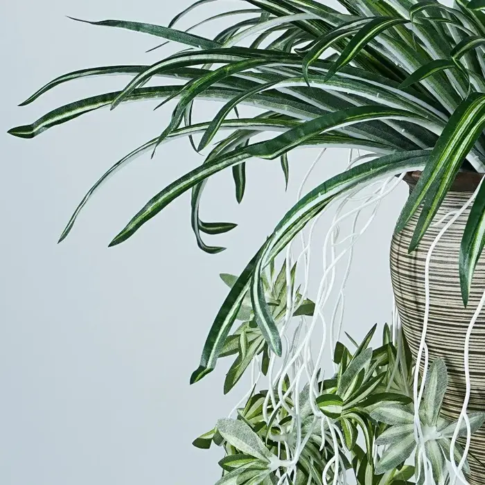 6 pièces de plantes artificielles en PVC
