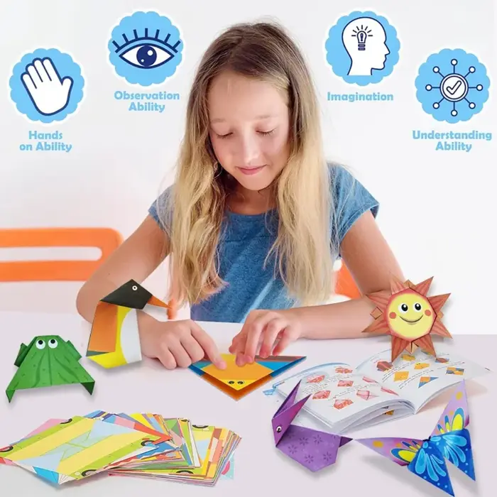 Nouveau kit d'origami, 30 feuilles de papier d'origami
