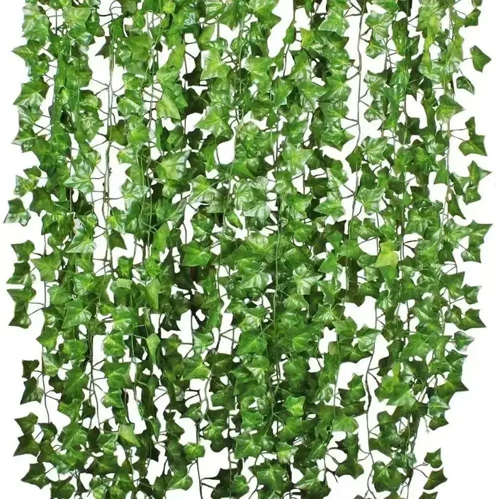 Guirlande de feuilles artificielles de 230 cm