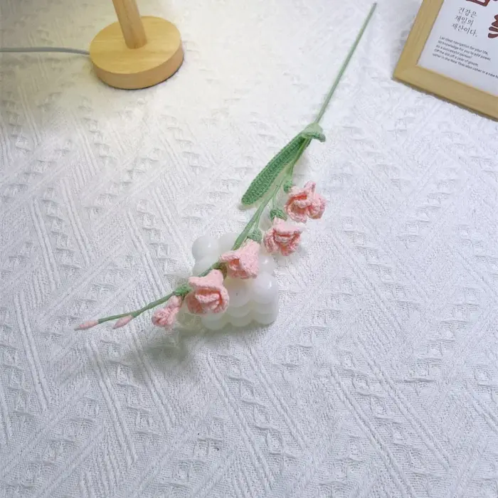 Bouquet de fleurs en fil fini à plusieurs têtes