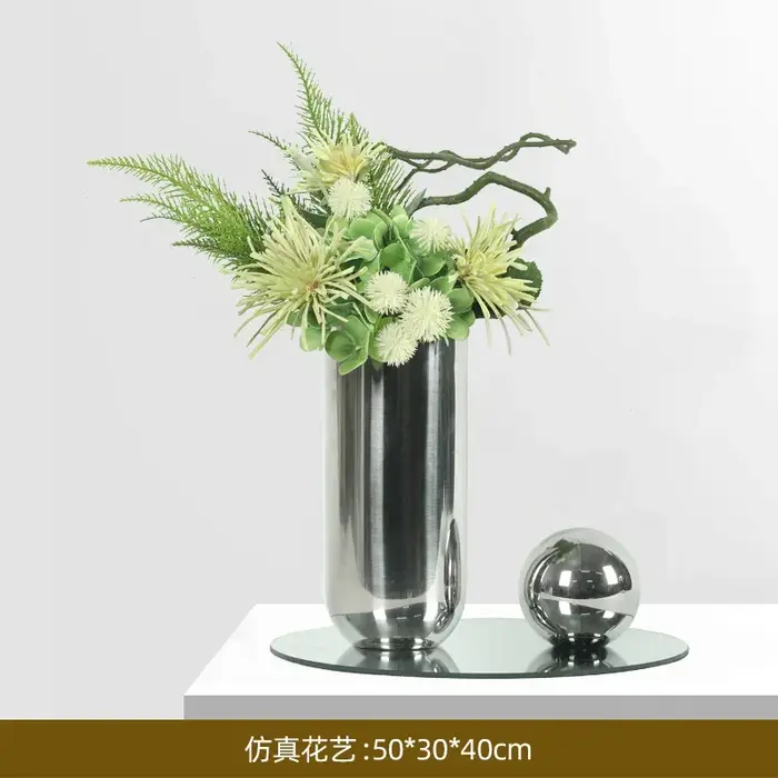 Ensemble de Vases à fleurs artificielles élégants