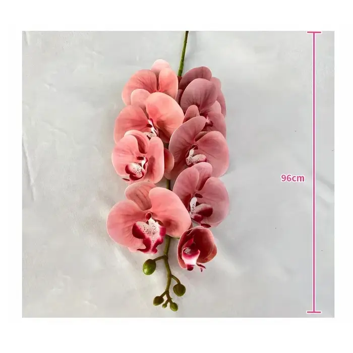 Orchidée française papillon artificielle pour la décoration de la maison