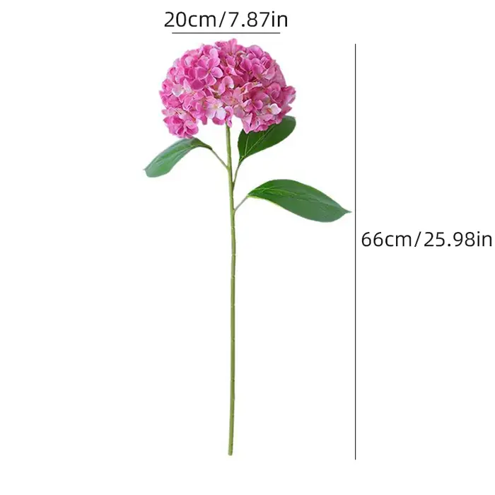 InjSimulation-Fleur d'hortensia de style européen