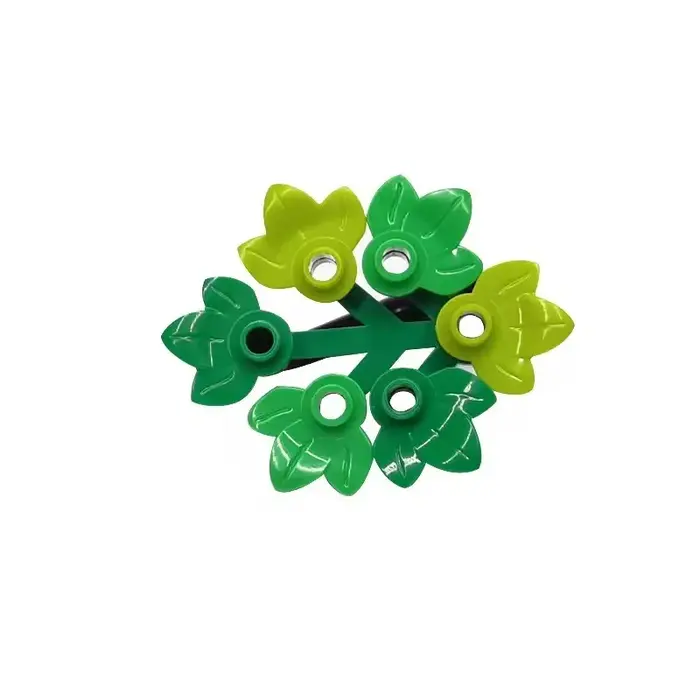 100 pièces MOC 32607 plante plaque ronde 1x1 feuilles citrouille arbre bricolage éclairer briques de construction
