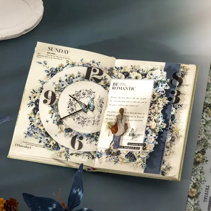 Bande de fleurs floraison dans la nuit sombre