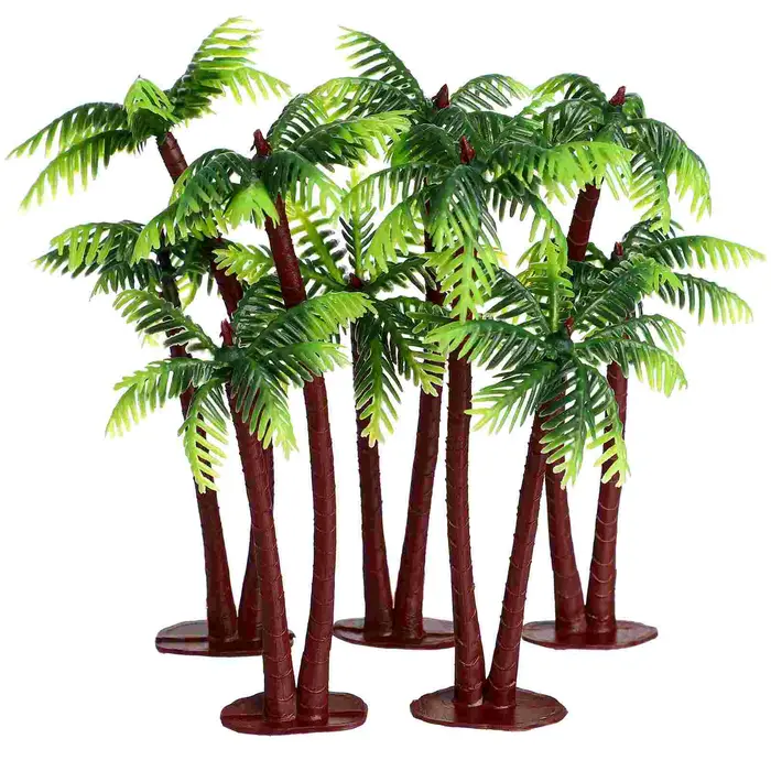 Décor d'arbre en noix de coco