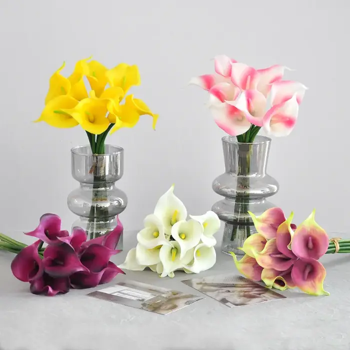 Fleur Artificielle de Lys Calla de 35cm