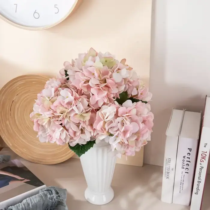 Mini fleur artificielle d'hortensia 37cm