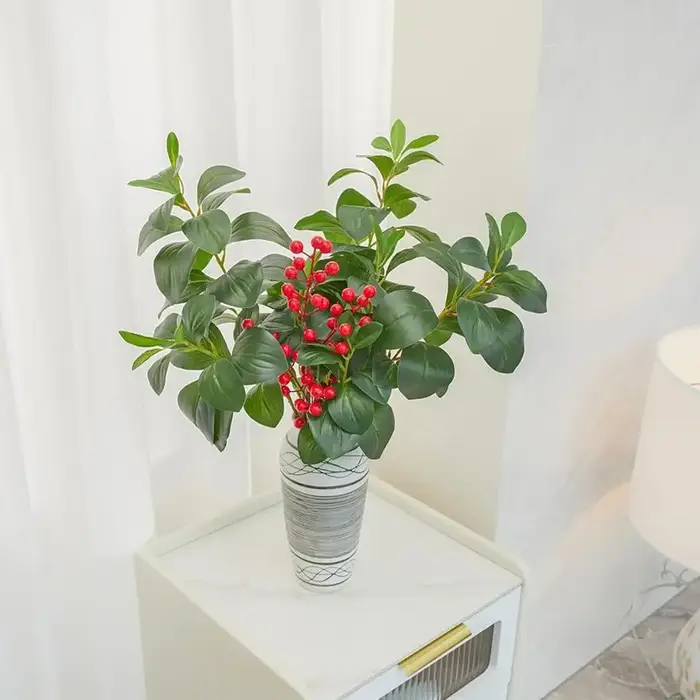 Fleur artificielle plante verte yulan mariée bouquet mariage maison vase jardin cour table à manger haute qualité bricolage décor cadeau