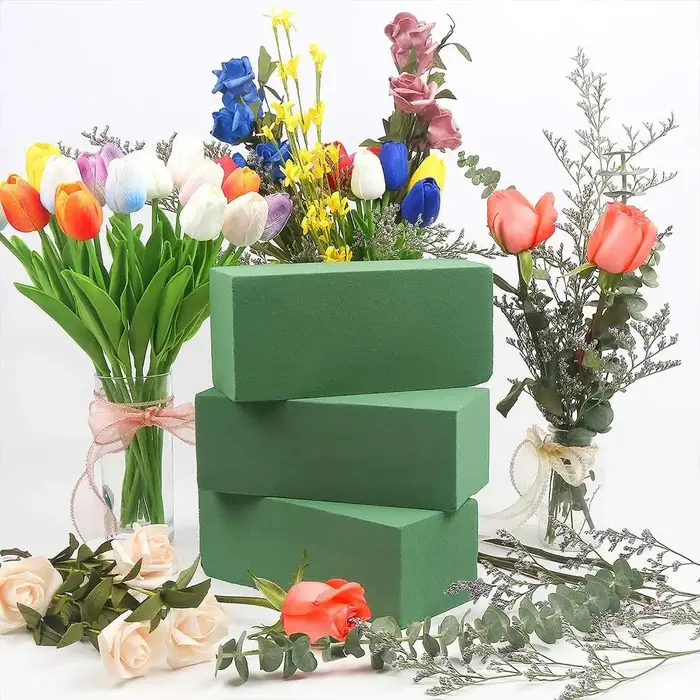 Bloc de mousse florale verte