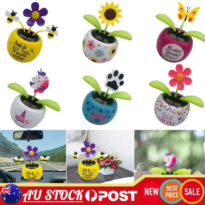 Pot de fleur à énergie solaire