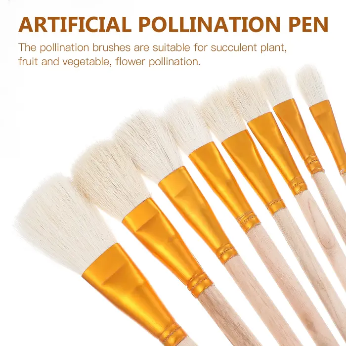 Brosse de polinisation pour plantes succulentes, arbre fruitier, outils de polinisation à la main, c