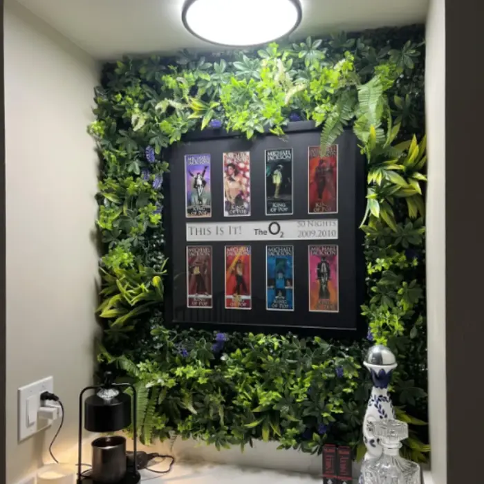 Plantes artificielles panneau mural d'herbe haie de buis pour intérieur extérieur maison jardin décoration verticale fausse plante herbe mariage