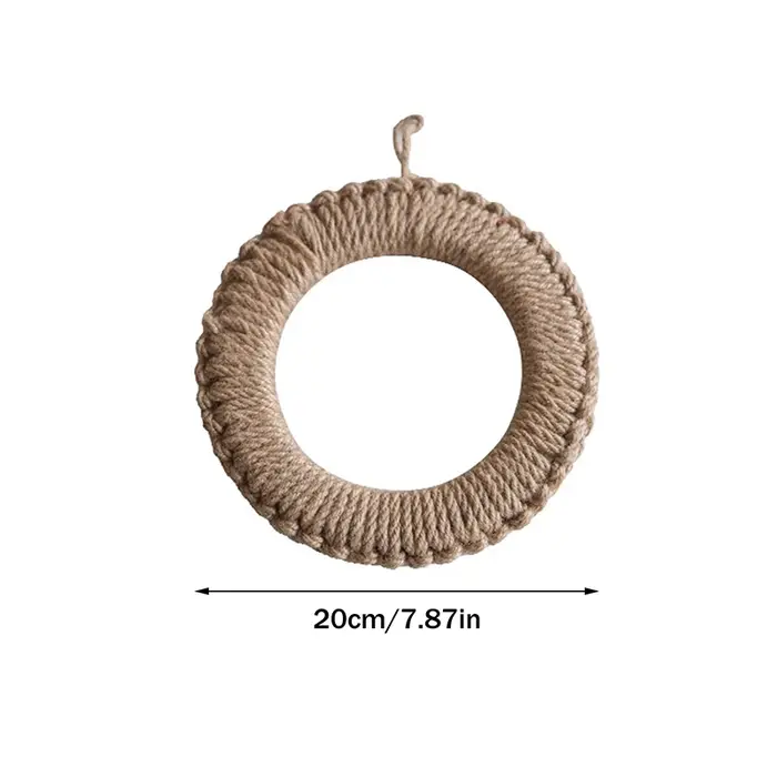Anneau porte-Pot corde de chanvre tressé Pad Pot