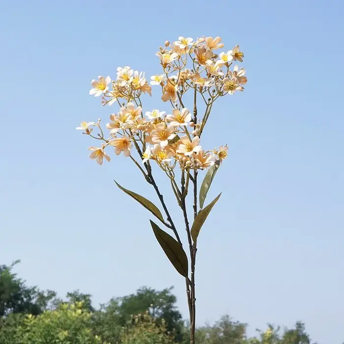 Fleur artificielle Daphné d'automne de 27.6 pouces