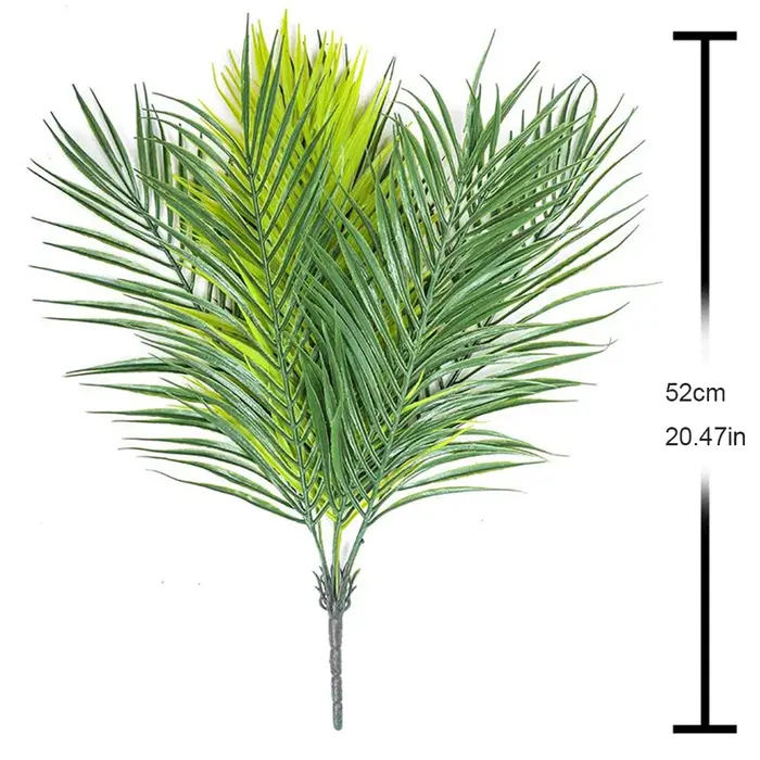 20, 47 pouces 9 feuilles de plantes tropicales artificielles