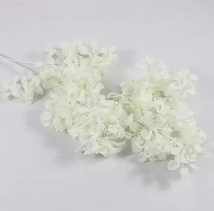 Fleur de neige flottante pour la décoration de la maison, fleur artificielle, mur d'injFlower, pas d