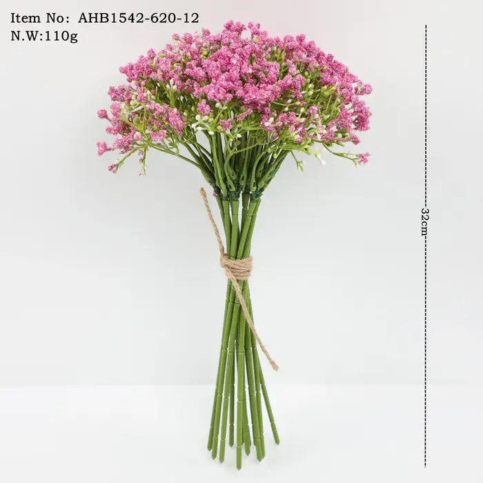 Bouquet de gypsophile artificielles